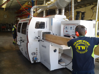 Planer Feed for Timber Dressing Tradeware Building Supplies, Brisbane Planer Feed - TRADEWARE Building Supplies, Brisbane's Best Quality Timber & Hardwood, Pine, Merbau, Kwila, Decking, Flooring, Fencing & Landscaping materials.