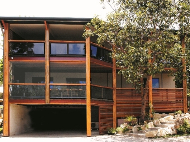 Beautiful house featuring timber supplied by Tradeware Building Supplies, Chandler, Brisbane