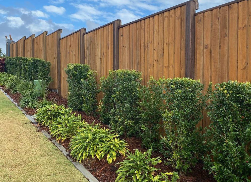 Treated Pine Fence in Heritage Style. All timber available from TRADEWARE Building Supplies, Chandler, Brisbane
