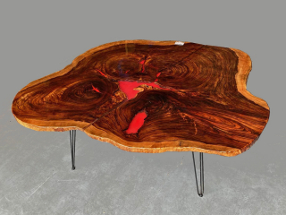 Camphor-Laurel-Timber-Coffee-Table-with-Red-Resin—Tradeware-Building-Supplies