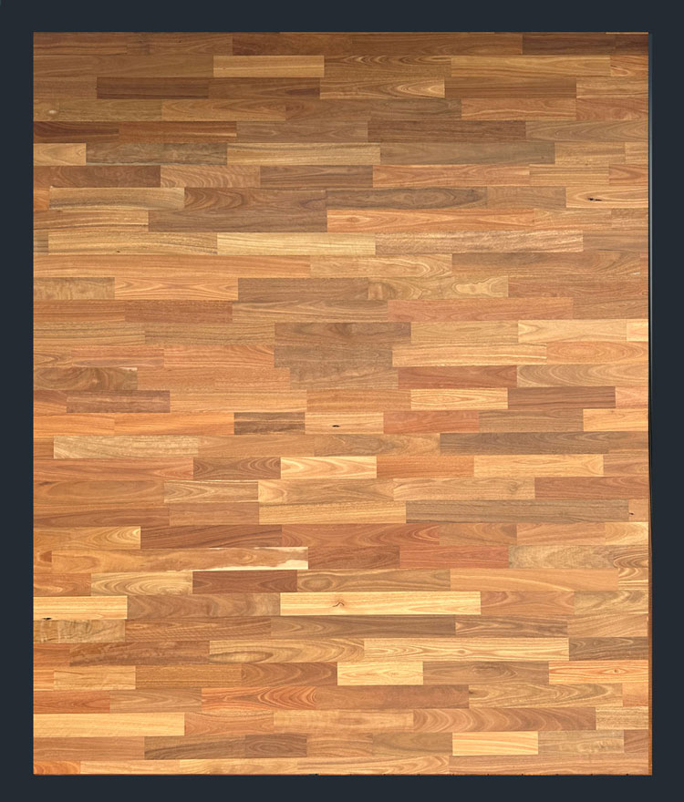 FJ Finger Jointed Hardwood Timber Floor KD,  Spotted Gum or Ironbark from Tradeware Building Supplies Brisbane.