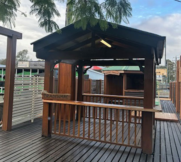 Structural Hardwood F7 Ironbark and Spotted Gum Hardwood Bearers from Tradeware Building Supplies, Brisbane.