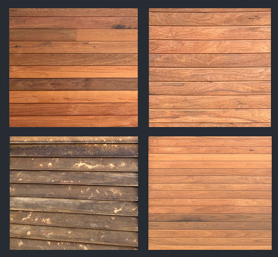 Claddings available from Tradeware Building Supplies timber yard in Chandler Brisbane inclue weatherboard, chamferboard, shiplap and plywood usually treated and primed in hardwood and pine. 