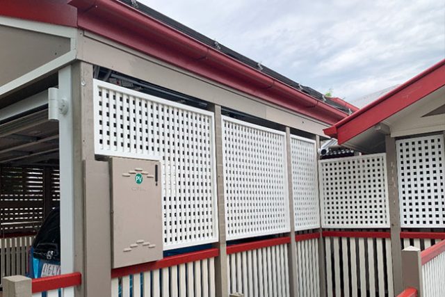 Lattice - perfect for solutions for a privacy screen Lattice is the perfect solution for a privacy screen on your verandah and patio. Available from Tradeware Building Supplies, Chandler