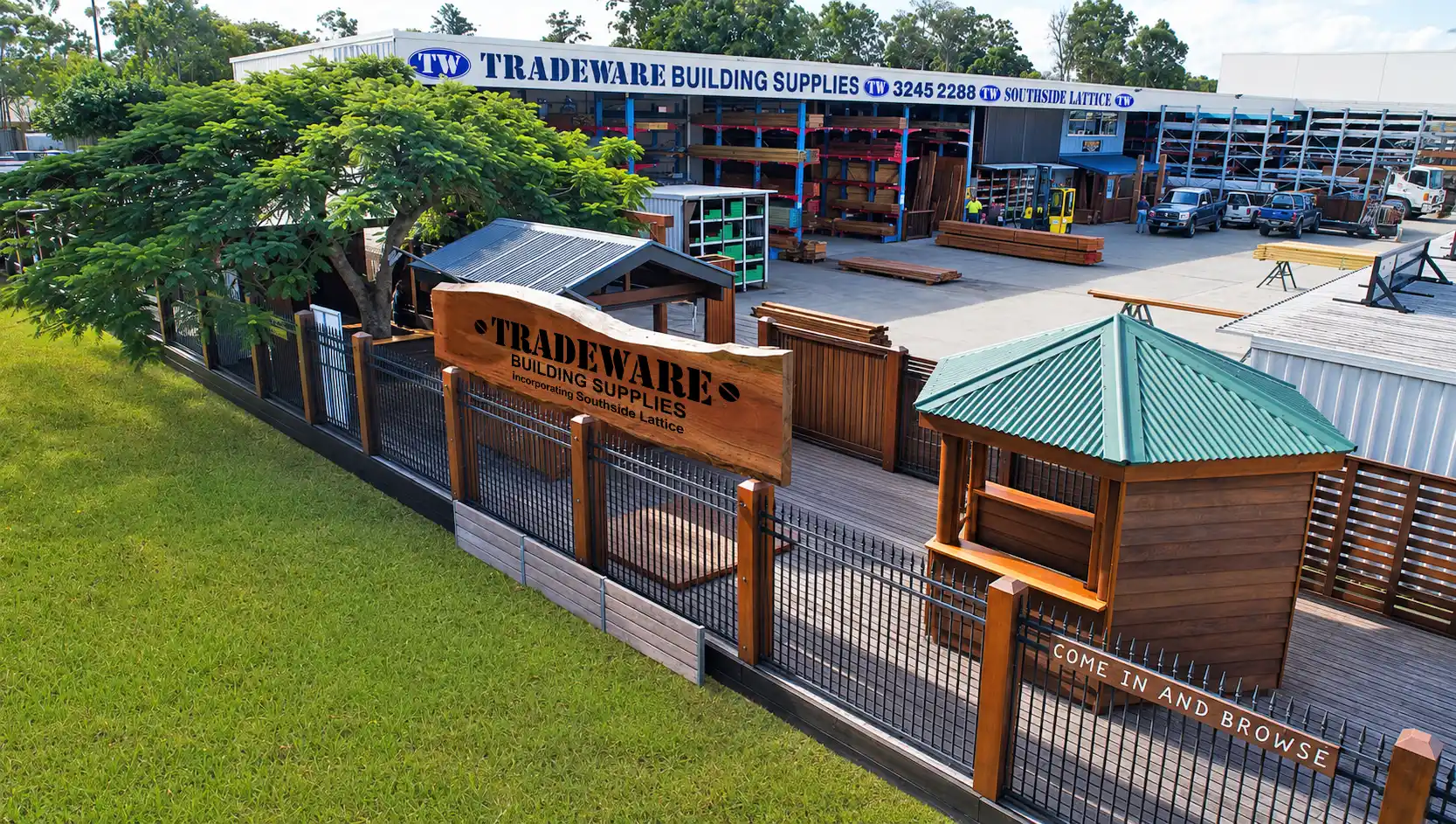 TRADEWARE Building Supplies Quality Timber Suppliers of timbers and slabs located in Chandler, Brisbane